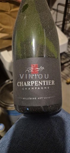 Champagne Charpentier Millésime ACT 2015