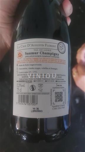 Thung lũng sông Loire Saumur-champigny La Cave Augustin Florent 2023