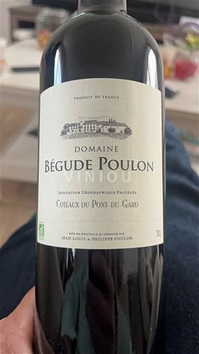 Languedoc và Roussillon Coteaux du Pont du Gard Domaine Bégude Poulon Không niên vụ