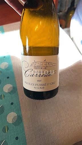 Bourgogne Pouilly-fuissé Premier Cru Domaine Carrette Sur la Roche 2023