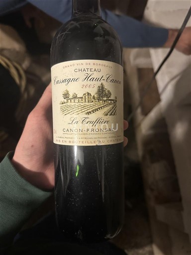 Bordeaux Canon-Fronsac Château Cassagne Haut-Canon La Truffière 2005