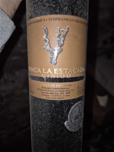 Kastiljija-La Mancha Uclés Finca La Estacada Tempranillo Crianza 2016