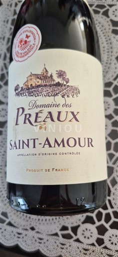 Beaujolais Saint-Amour Domaine Des Préaux 2024
