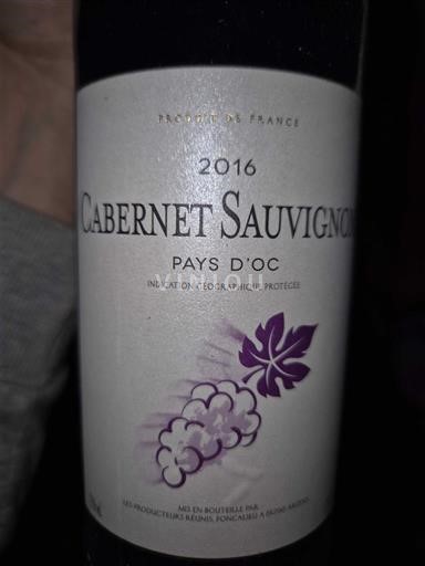 Languedoc và Roussillon Vùng đất Oc Cabernet Sauvignon 2016