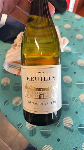 Thung lũng sông Loire Reuilly Château La Ferté 2021