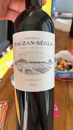 Bordeaux Margaux Grand Cru Château Rauzan-Ségla 2013