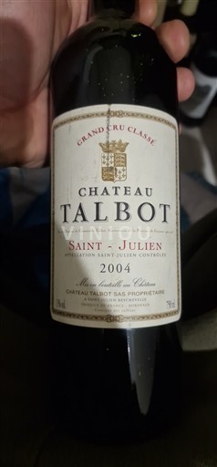 Bordeaux Saint-Julien Grand Cru Château Talbot 2004