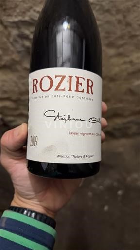 Rhône-dalen Côte-rôtie Stéphane Ogier Rozier 2019
