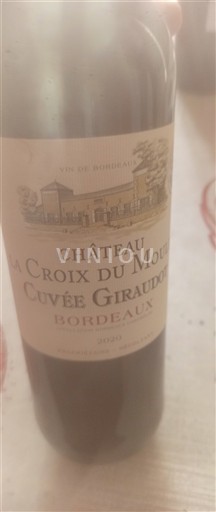 Bordeaux Château La Croix du Moulin Giraudot 2020
