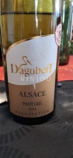 Vinos Blanc sec Dégustation Dagobert 2024 Francia Alsacia Vin de France