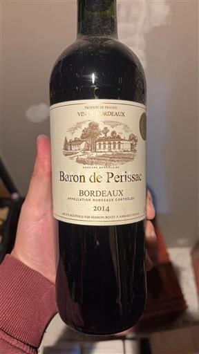 Bordeaux Baron de Perissac 2014