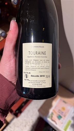 Thung lũng sông Loire Touraine Domaine Augis 2018