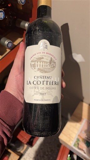 Bordeaux Côtes-de-bourg Château La Cottière 2012