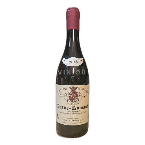Bourgondië Vosne-Romanée Anthony et Geneviéve CLARK Aux Raviolles 2016