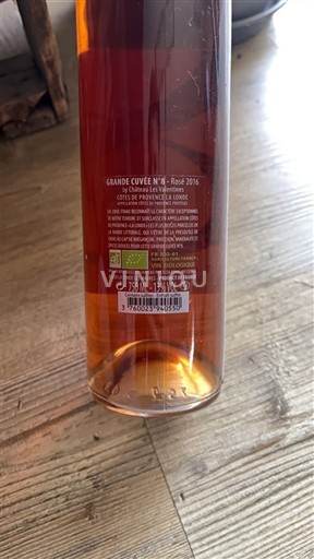 Provansa Ni doloceno Château Les Valentines Grande N°8 2016