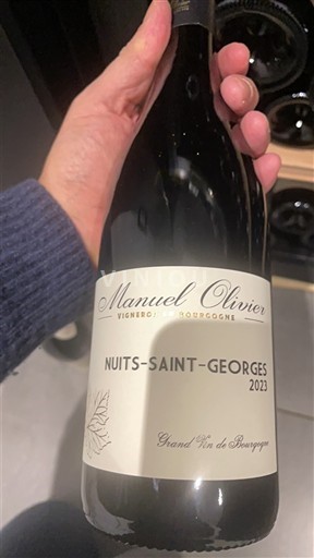 Burgundy Nuits-Saint-Georges Manuel Olivier 2023