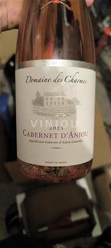 Thung lũng sông Loire Cabernet-d'Anjou Domaine Des Charmes 2023