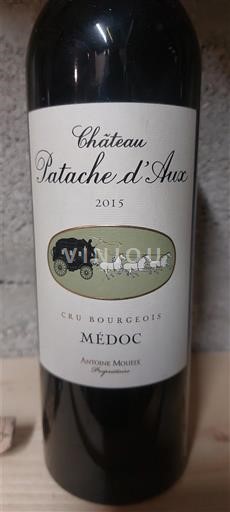 Bordeaux Médoc Cru Bourgeois Château Patache Aux 2015