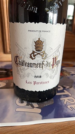 Vale do Ródano Châteauneuf-du-Pape Les Parcisses 2018