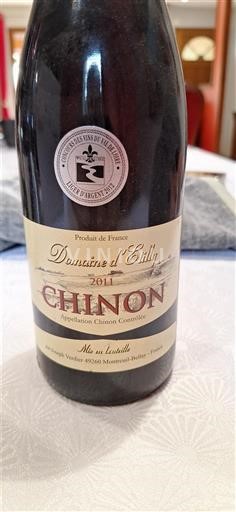 Thung lũng sông Loire Chinon Domaine Etilly 2011