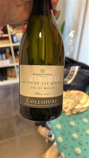 Roussillon Collioure Jonquères Oriola Altitude 231 mètres Col de Mollo 2021