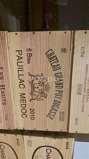 Bordeaux Pauillac Grand Cru Château Grand-Puy Ducasse 2010
