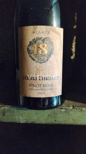 Alsace Henri Ehrhart 18 mois Vieilli en fût de chêne 2020