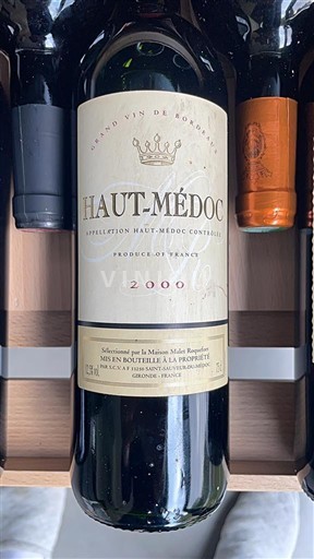 Bordeaux Haut-Médoc Malet Roquefort 2000