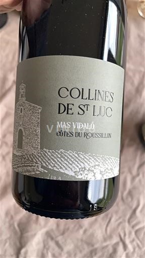 Roussillon Côtes-du-roussillon Mas Vidaló Collines de St Luc 2021