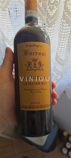 Apulia Wines Primitivo di Manduria Bacconi Non-Vintage