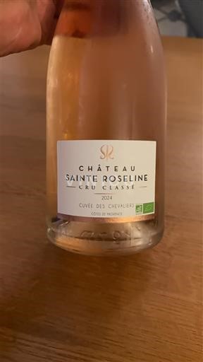 Provence Côtes-de-Provence Cru Classé Château Sainte Roseline des Chevaliers 2024