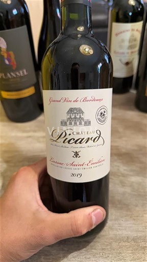 Bordeaux Saint-Émilion Château Picard 2019