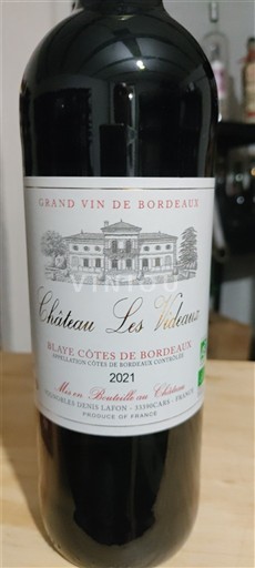 Bordeaux Blaye-côtes-de-bordeaux Château Les Vidaus 2021