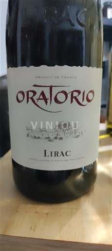 Thung lũng Rhône Lirac Oratorio 2024