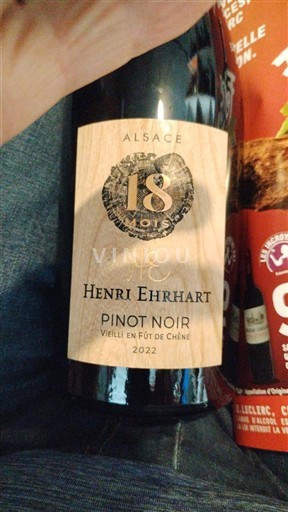 Alsace Henri Ehrhart 18 Mois Vieilli en Fût de Chêne 2022