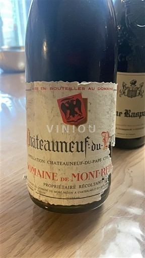 Vale do Ródano Châteauneuf-du-Pape Domaine Mont-Redon 1970