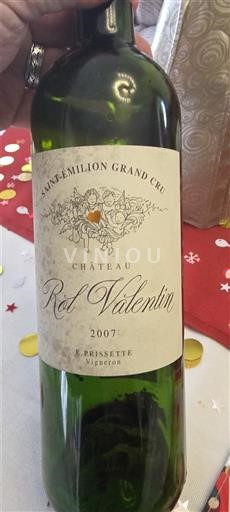 Bordeaux Saint-Émilion Grand Cru Grand Cru Château Rol Valentin 2007