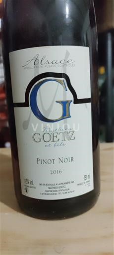 Alsace Vins Alsace Goetz et Fils 2016