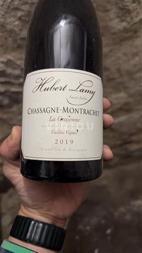 Bourgogne Chassagne-montrachet Hubert Lamy La Goujonne Vieilles Vignes 2019