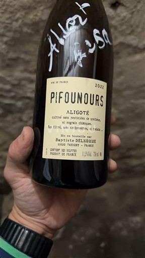 Borgogna Borgogna Aligoté Baptiste Deliomme Pifounours 2022