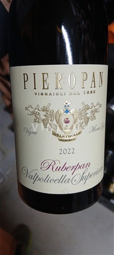 Vénétie Không được chỉ định Pieropan Ruberpan 2022