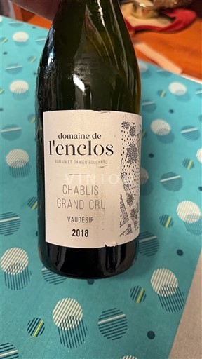 Bourgogne Chablis Grand Cru Domaine L'enclos Vaudésir 2018