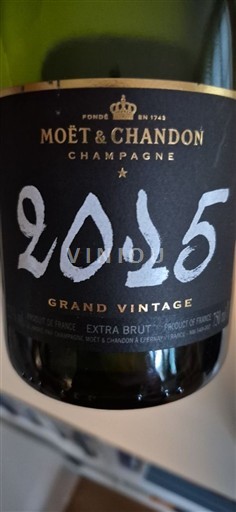 Šampanja Šampanjec Moët & Chandon Grand Vintage 2015