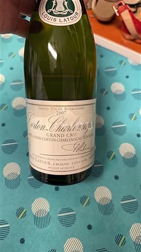 Borgonha Corton-charlemagne Grand Cru Louis Latour 2007