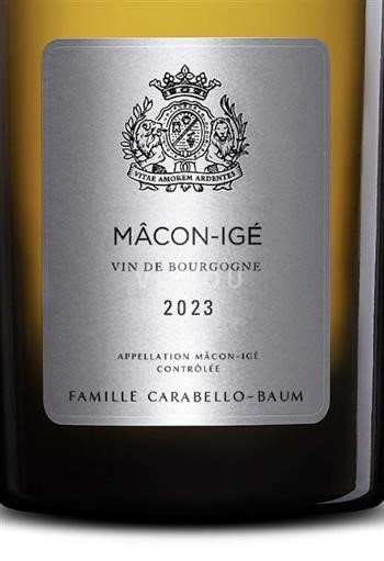 Burgundy Mâcon and Mâcon-Villages Famille Carabello-Baum 2023