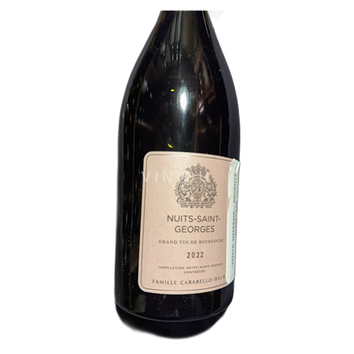 Burgundi Nuits-saint-georges Famille Carabello-Baum 2022