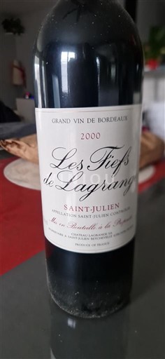 Bordeaux Saint-Julien Château Lagrange Les Fiefs de Lagrange 2000