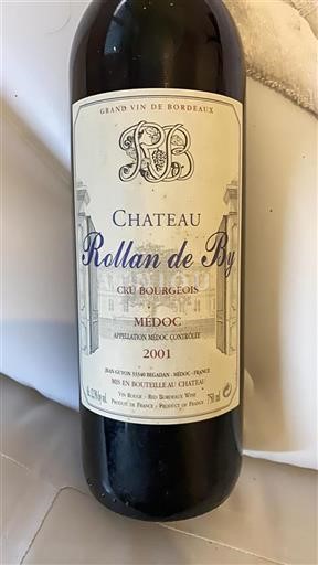 Bordeaux Médoc Château Rollan de By 2001