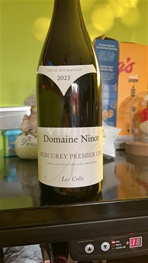 Burgundy Mercurey Premier Cru Domaine Ninot Les Crêts 2023