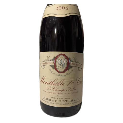 Borgonha Monthélie Premier Cru Gilbert et Philippe Germain 2006
